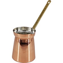 PremiumPort Şık Kırmızı 8 cm Düz Cezve, Zarif ve Dayanıklı Tasarım