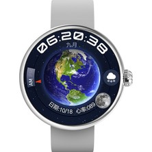 Biriva V12 Akıllı Saat Gri