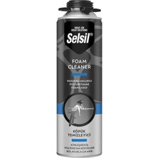 SELSIL 500 ML Köpük Temizleyici Sprey Poliüretan Köpükleri Temizlemek İçin Özel Formül