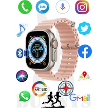 Normadia Poco F4 Uyumlu Watch 8 Ultra 49MM Amoled Ekran Akıllı Saat