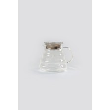 PremiumPort Borosilikat Cam Kahve Sürahisi 600 ml – Şık ve Dayanıklı Tasarım