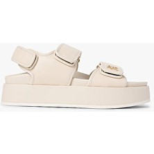 Tommy Hilfiger Kadın Sporty Platform Detaylı Deri Sandalet