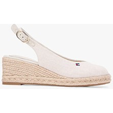 Tommy Hilfiger Kadın Mid Wedge Espad Sandalet