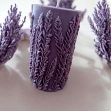 Celestia Dekoratif Lavanta Mum