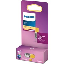 Philips LED Kapsül 2.4W 300 Lumen 2700K Sarı Işık G4 Duy (28W Eşleniği)