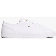 Tommy Hilfiger Kadın Th Foxing Kanvas Sneaker