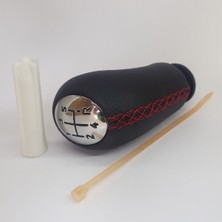 AutoAll Opr Dacia Logan Vites Topuzu (Kırmızı Çapraz Dikiş)