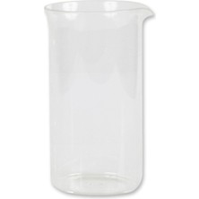 PremiumPort 6'lı Yedek French Press Camı Seti, 350 Ml, Şık ve Dayanıklı Tasarım