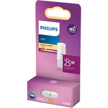 Philips LED Kapsül 1.9W 220 Lumen 2700K Sarı Işık G9 Duy (25W Eşleniği)