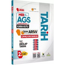 Karakutu Yayınları 2026 Meb Ags Tarihin Kara Kutusu 2.cilt Ösym Çıkmış Soru Havuzu Bankası Konu Özetli Dijital Çözümlü