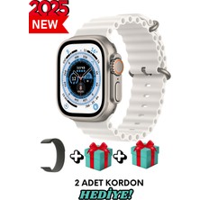 Normadia Oppo A74 Uyumlu 49MM Akıllı Saat Watch Ultra2 Kordon Hediye
