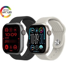 Normadia Akıllı Saat Hk9 Pro+ Amoled Ekran, Şık ve Fonksiyonel Tasarım