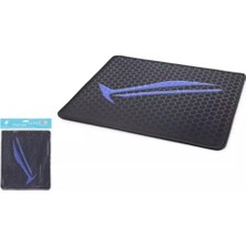Onezero ZR1010 Mouse Pad 250X290MM Mavi Şimşek Desenli Oyuncu Mousepad