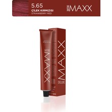 Maxx Deluxe Tüp Boya 100 ml 5.65 Çilek Kırmızısı