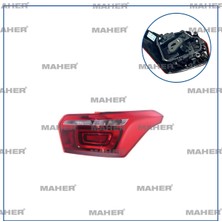 Maher Stop Lambası C-Elysee 2017-2023 Sag (Duylu) 9818810280