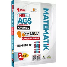 Karakutu Yayınları 2026 Meb Ags Matematik Kara Kutusu 2.cilt Problemler Ösym Çıkmış Soru Bankası Özetli Dijital Çözümlü