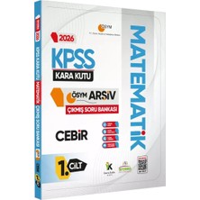 Karakutu Yayınları 2026 Kpss Matematik Kara Kutusu 1.cilt Cebir Ösym Çıkmış Soru Bankası Konu Özetli Dijital Çözümlü