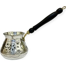 PremiumPort El Işlemeli Bakır Cezve, Şık ve Dayanıklı Mutfak Aksesuarı