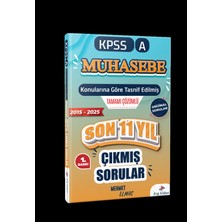 Dizgi Kitap 2026 Kpss A Muhasebe Konularına Göre Tasnif Edilmiş Son 11 Yıl Tamamı Çözümlü Orijinal Çıkmış Sorular Dizgi