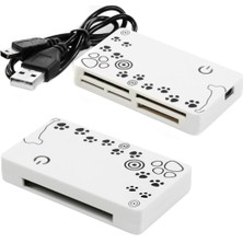 USB Hub Micro Sd Xd Mmc Ms Cf Tf Mini M2 Combo Kart Okuyucu