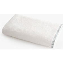 Green Black Tria Banyo Havlusu %100 Pamuk Jakarlı Krem-Mint 80X150 cm