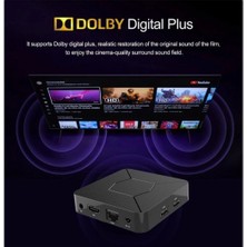 Özbience 4K Android Tv Box, Sesli Komut ve Google Asistan ile Akıllı Eğlence