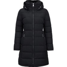 Calvin Klein Stretch Outerwear CW533832-BLK Kadın Mont Siyah