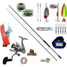 Okuma Wave Power 244CM 15-40GR Oslo Prime 3000 Turna Spin Olta Takımı Seti