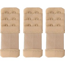 sipariskusu 3 Adet Kadın Lastikli Sütyen Uzatma Kopçası Agraf/ek Aparatı