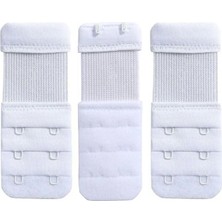 sipariskusu 3 Adet Kadın Lastikli Sütyen Uzatma Kopçası Agraf/ek Aparatı