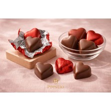 Prestio Mini Kalp Sargılı Sütlü Çikolata 250G