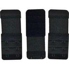 sipariskusu 3 Adet Kadın Lastikli Sütyen Uzatma Kopçası Agraf/ek Aparatı