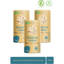Lestello Glutensiz Vegan Kinoa Patlağı Ince Çıtır 3’lü Paket