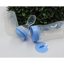 Kaşıklı Mama Biberonu - Pembe