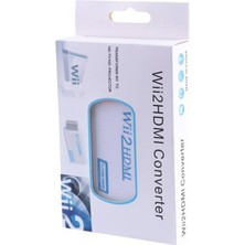 Wii Adaptör 1080P Full Hd Çevirici HDMI Kablo Dönüştürücü