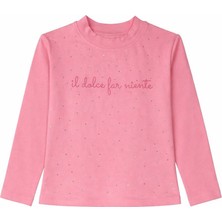 İncili Taşlı Çocuk Sweatshirt