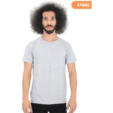 Cnt Erkek Fanila T-Shirt Pamuklu 6'lı Premium Paket