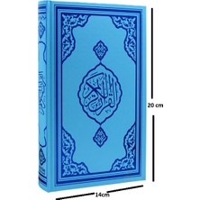 Fetih Yayınları Hafız Boy Arapça Kuran-I Kerim  Pembe/mavi F053 P-M