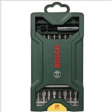 Bosch Çelik Vidalama Tornavida Bits Seti, 25 Parça, Çok Amaçlı ve Dayanıklı