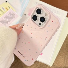 Lama Case Apple iPhone 14 / 13 Kılıf Pastel Dreams Koleksiyonu Konfeti Desenli Kapak