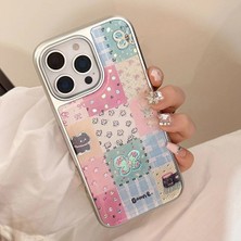 Lama Case Apple iPhone 12/ 12 Pro Kılıf Sweet Mood Koleksiyonu Pastel Patch Desenli Kapak