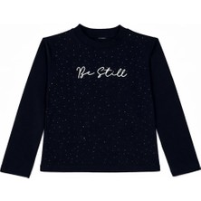 İncili Taşlı Çocuk Sweatshirt