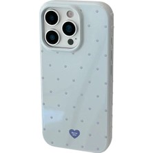 Lama Case Apple iPhone 12 / 12 Pro Kılıf Pastel Dreams Koleksiyonu Puantiye Desenli Kapak