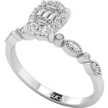 Lucis Pırlanta 0.20 Karat Pırlanta Coronet Yüzük L065137