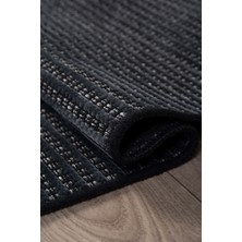 Antrasit Şönil Kilim – Yıkanabilir Dokuma Makine Yolluk, Salon ve Çocuk Odası