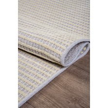 Beyaz Krem Şönil Kilim – Salon, Oturma ve Çocuk Odası Dokuma Makine Yolluk