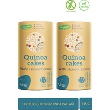 Lestello Glutensiz Vegan Kinoa Patlağı Ince Çıtır 2’li Paket