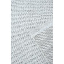 Beyaz Iskandinav Bukle Halı – Yumuşak Bohem Dokuma, Salon, Çocuk Odası ve Yolluk