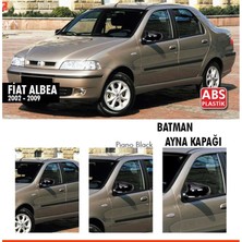 Tuning Vadisi Fiat Albea Batman Yarasa Ayna Kapağı Parlak Siyah / 2002-2009 Arası