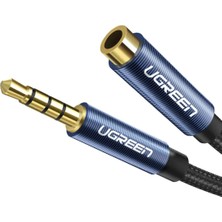 Ugreen 3.5 mm Jack Ses Aux Örgülü Uzatma Kablosu 2 Metre, 40675